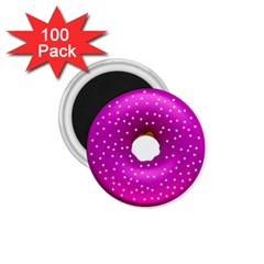 Donut Transparent Clip Art 1 75  Magnets (100 Pack)  by Sapixe