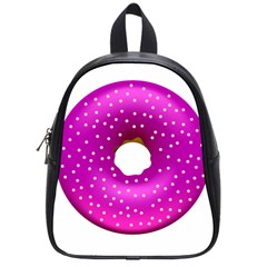 Donut Transparent Clip Art School Bag (small) by Sapixe