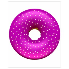 Donut Transparent Clip Art Drawstring Bag (small) by Sapixe