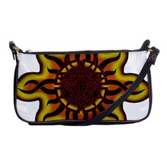 Disturbed Is An American Heavy Metal Band Logo Shoulder Clutch Bags by Sapixe