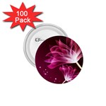 Drawing Flowers Lotus 1.75  Buttons (100 pack)  Front