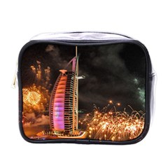 Dubai Burj Al Arab Hotels New Years Eve Celebration Fireworks Mini Toiletries Bags by Sapixe