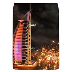 Dubai Burj Al Arab Hotels New Years Eve Celebration Fireworks Flap Covers (s)  by Sapixe