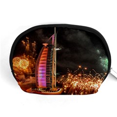 Dubai Burj Al Arab Hotels New Years Eve Celebration Fireworks Accessory Pouches (medium) 