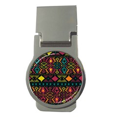 Ethnic Pattern Money Clips (round)  by Sapixe