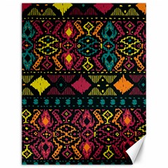 Ethnic Pattern Canvas 12  X 16   by Sapixe