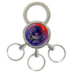 Eve Of Destruction Cgi 3d Sci Fi Space 3-ring Key Chains by Sapixe