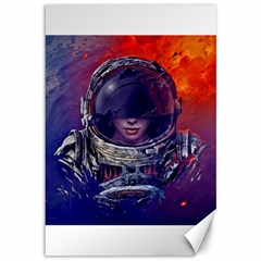 Eve Of Destruction Cgi 3d Sci Fi Space Canvas 12  X 18   by Sapixe