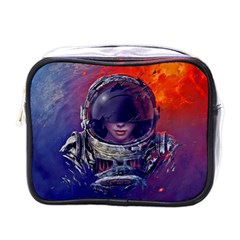 Eve Of Destruction Cgi 3d Sci Fi Space Mini Toiletries Bags by Sapixe