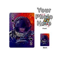 Eve Of Destruction Cgi 3d Sci Fi Space Playing Cards 54 (mini)  by Sapixe