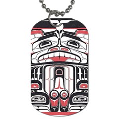 Ethnic Traditional Art Dog Tag (two Sides) by Sapixe