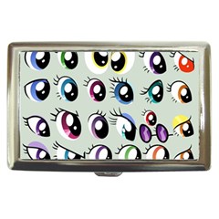 Eyes  Pattern Cigarette Money Cases by Sapixe