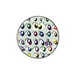 Eyes  Pattern Hat Clip Ball Marker (4 pack) Front