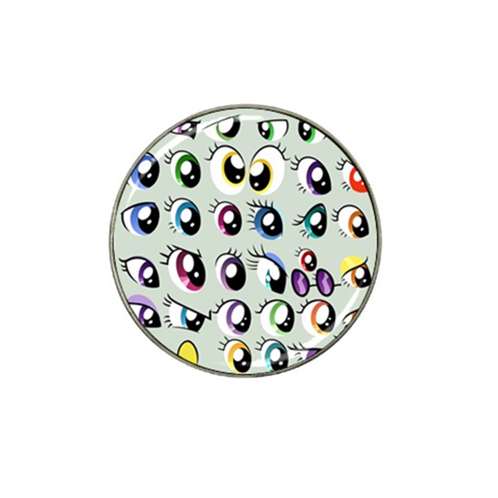 Eyes  Pattern Hat Clip Ball Marker (4 pack)