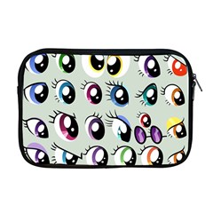 Eyes  Pattern Apple Macbook Pro 17  Zipper Case by Sapixe