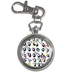 Eyes  Pattern Key Chain Watches by Sapixe