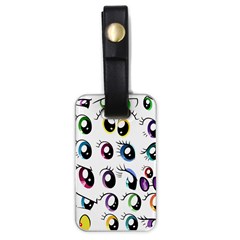 Eyes  Pattern Luggage Tags (one Side)  by Sapixe