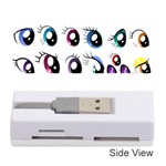 Eyes  Pattern Memory Card Reader (Stick)  Front