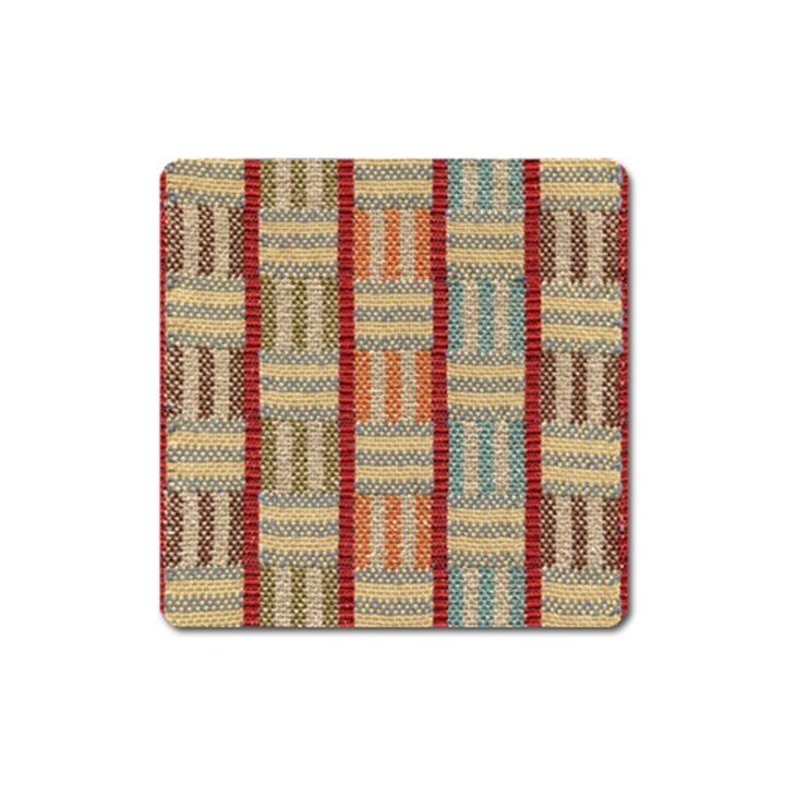 Fabric Pattern Square Magnet