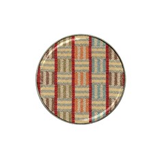 Fabric Pattern Hat Clip Ball Marker by Sapixe