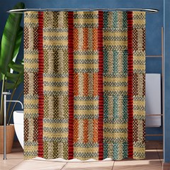 Fabric Pattern Shower Curtain 60  X 72  (medium)  by Sapixe