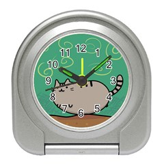 Fat Cat Travel Alarm Clocks by Sapixe