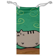 Fat Cat Jewelry Bag by Sapixe