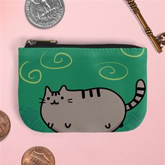 Fat Cat Mini Coin Purses by Sapixe