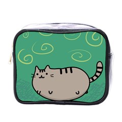 Fat Cat Mini Toiletries Bags by Sapixe