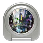 Fantastic World Fantasy Painting Travel Alarm Clocks Front