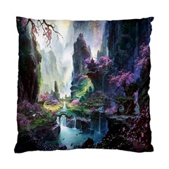 Fantastic World Fantasy Painting Standard Cushion Case (one Side) by Sapixe