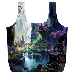 Fantastic World Fantasy Painting Full Print Recycle Bags (l)  by Sapixe