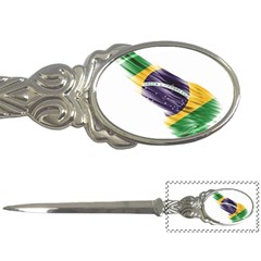 Flag Of Brazil Letter Openers by Sapixe