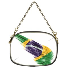 Flag Of Brazil Chain Purses (two Sides)  by Sapixe