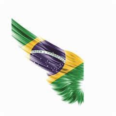 Flag Of Brazil Small Garden Flag (two Sides) by Sapixe