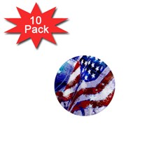 Flag Usa United States Of America Images Independence Day 1  Mini Magnet (10 Pack)  by Sapixe