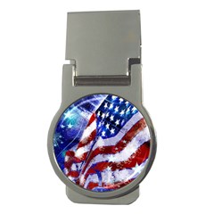 Flag Usa United States Of America Images Independence Day Money Clips (round)  by Sapixe