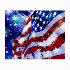 Flag Usa United States Of America Images Independence Day Small Glasses Cloth by Sapixe