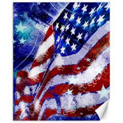 Flag Usa United States Of America Images Independence Day Canvas 16  X 20   by Sapixe