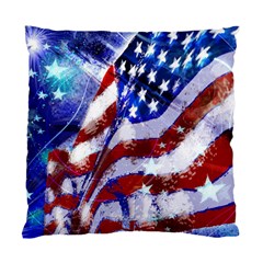 Flag Usa United States Of America Images Independence Day Standard Cushion Case (two Sides) by Sapixe