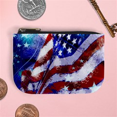 Flag Usa United States Of America Images Independence Day Mini Coin Purses by Sapixe