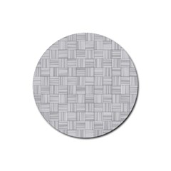 Flooring Household Pattern Rubber Round Coaster (4 Pack)  by Sapixe