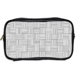 Flooring Household Pattern Toiletries Bags 2-Side Back