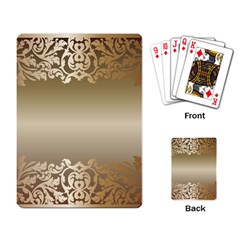 Floral Decoration Playing Card by Sapixe