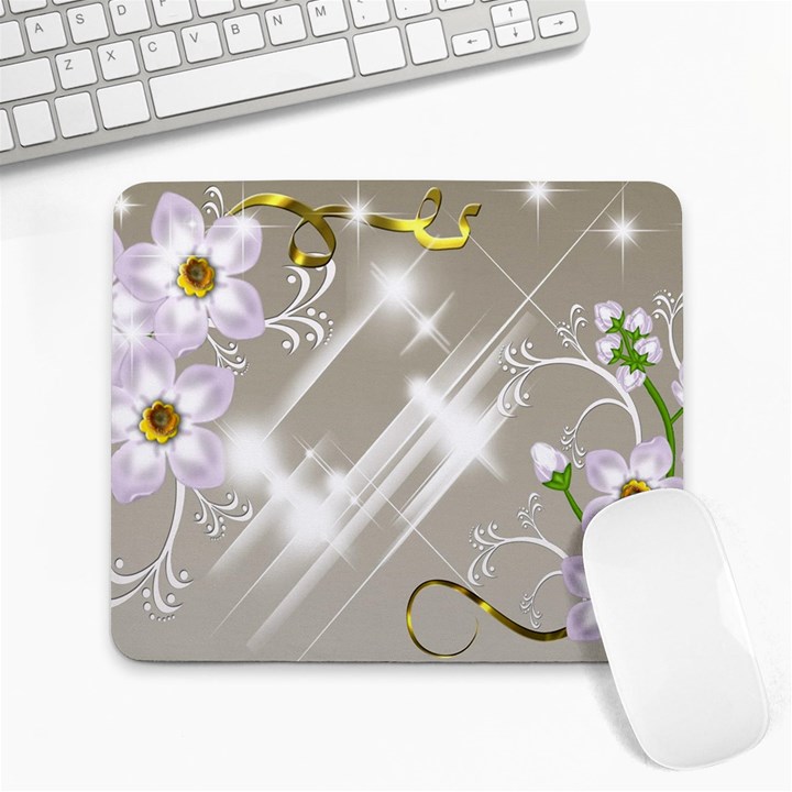 Floral Delight Large Mousepads