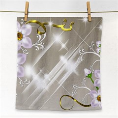 Floral Delight Face Towel by Sapixe