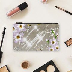 Floral Delight Cosmetic Bag (small)  by Sapixe