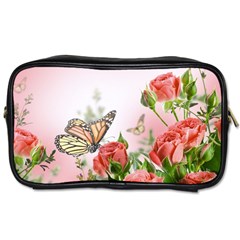 Flora Butterfly Roses Toiletries Bags