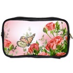 Flora Butterfly Roses Toiletries Bags Front