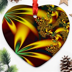 Floral Design Computer Digital Art Design Illustration Ornament (heart) by Sapixe